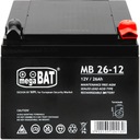 AGM BATTERY 12V 26Ah pre UPS AUTOBOAT ALARM