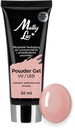 MollyLac Powder Gel stavebný AKRYL GÉL NUDE 30ml