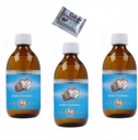 3x NEIÓNOVÉ NANO KOLOIDNÉ SILVER AG 25 ppm 300 ml