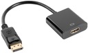 Adaptérový kábel Lanberg DisplayPort 1.2 - HDMI 10cm