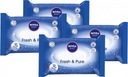 Nivea Baby Fresh vlhčené obrúsky 63ks x 4