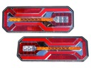 Set LED svietidlo 12/24V dynamický smer Odťahové vozidlá Cestná asistencia Zadné svetlá