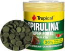 TROPICAL Spirulina Super Forte tablety 36g Jedlo