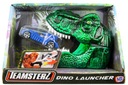 TEAMSTERZ LAUNCHER DINOSAUR T-REZ GREEN + AUTO