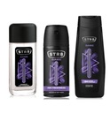 STR8 GAME SET 3 kusy DNS85ml + SPREJ150ml + GEL400ml