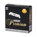 Holiace čepele Derby Premium, polovice, 100 kusov.