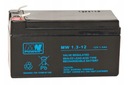 AGM MWPOWER BATÉRIA | MW 1,3-12 12V / 1,3AH