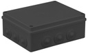 HERMETICKÝ BOX IP65 300x220x120 BLACK PAWBOL