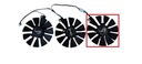 Ventilátory ASUS GTX 1060 1070 TI 1080 1080 Ti