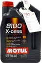 MOTUL 8100 X-cess OIL 5W40 5L RN0700 - RN0710