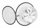 Axiálny nástenný ventilátor BVN BK 250mm KRYT