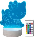 3D USB NOČNÁ LAMPA HELLO KITTY MAM AND KID MAMA