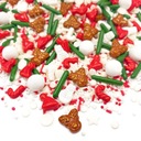 Vianočné cukrové posýpky - Happy Sprinkles - Xmas Vibes 90 g