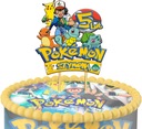 Narodeninový topper na POKEMON CAKE + meno a vek!!