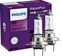 H7 PHILIPS VisionPlus + 60% 55W ŽIAROVKA SET