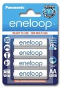 BOX 4x batéria Panasonic ENELOOP R6 AA 2000mAh