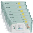 12x DERMA ECO BABY NATURAL VLHČENÉ Utierky