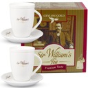 Sir William's Ceylon Gold 50x2g + 2 šálky 250 ml