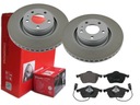 BREMBO PREDNÉ DISKY, DESTIČKY, AUDI A6 C6