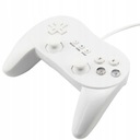 Gamepad IRIS Pad Classic Controller Pro pre konzolu Nintendo Wii Wii U, biely