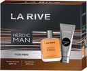 Darčeková sada La Rive for Men Heroic Man (toaletná voda 100 ml + gél