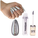 Tekutý práškový lesk na nechty SFX Nailstick silver holo Makear NH01