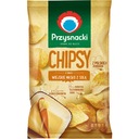 9x 135g PrzySNACKI Chipsy, maslo, soľ, KRAB