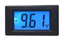 PANELOVÝ METER MODRÁ LED DIGITÁLNY VOLTMETER +/- 20V DC LCD ČIERNA