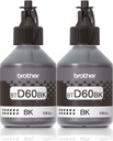 Brother BT-D60 BK (BTD60BK) 6500s čierny atrament x2