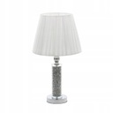 MODERNÁ POSTEĽNÁ LAMPA SILVER GLAMOUR LAMP