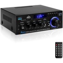 HIFI STEREO ZOSILŇOVAČ AC 110-240 V KANÁL 2 BLUETOOTH 5.0 AUDIO PREHRÁVAČ