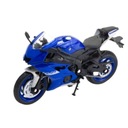 WELLY MOTOR 1:18 2008 YAMAHA YZF-R6 BLUE