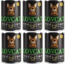 LOVCAT - Krmivo pre mačky - MORKAČKA 6x400g