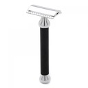 Holiaci strojček Shlyuz GentleCut Black DE Safety Razor s žiletkami