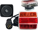 SET LED NÁVOJOVÝCH SVIETIDIEL S MAGNETOM 7M 12/24V