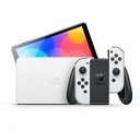 OLED KONZOLA NINTENDO SWITCH S JOY-CON ČIERNO-BIELA