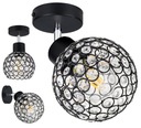 NÁSTENNÁ LAMPA, pohyblivý luster LOFT, tienidlo CRYSTAL