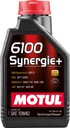 MOTUL OLEJ 10W-40 6100 SYNERGIE+ 1L MOTUL 6100 SYNERGIE+ 10W40 1L ORIGINÁL