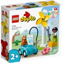 LEGO DUPLO Veterná turbína a auto 10985