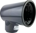 Galeco PVC adaptér 110 mm pre 90 a 100 mm grafitové rúry