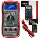 MULTIMETER DIGITÁLNY LCD MERAČ PRÚDU PROFESIONÁLNE PUZDRO NA 9V BATÉRIU