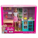 BARBIE CHELSEA BÁBIKA sada PEČIEME kuchynka + príslušenstvo