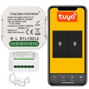 ZIGBEE TUYA RELAY TLAČNÝ SPÍNAČ 2 OBVODY