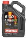 MOTOROVÝ OLEJ MOTUL 8100 X-CLEAN EFE 5W30 5L