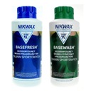 Nikwax BaseWash 1L + BaseFresh 1L na športové oblečenie