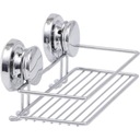 Kúpeľňový organizér SHELF Chrome Basket Silver