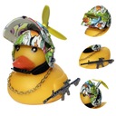 Duck Toy Gumová svetelná maska ​​na bicykel Led