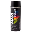 MAXI COLOR akrylový lak 9005 čierny matný 400ml