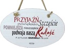 Drevená plaketa Priateľstvo zvyšuje šťastie