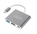 Adaptér 3v1 HUB USB-C HDMI 4K ver2021